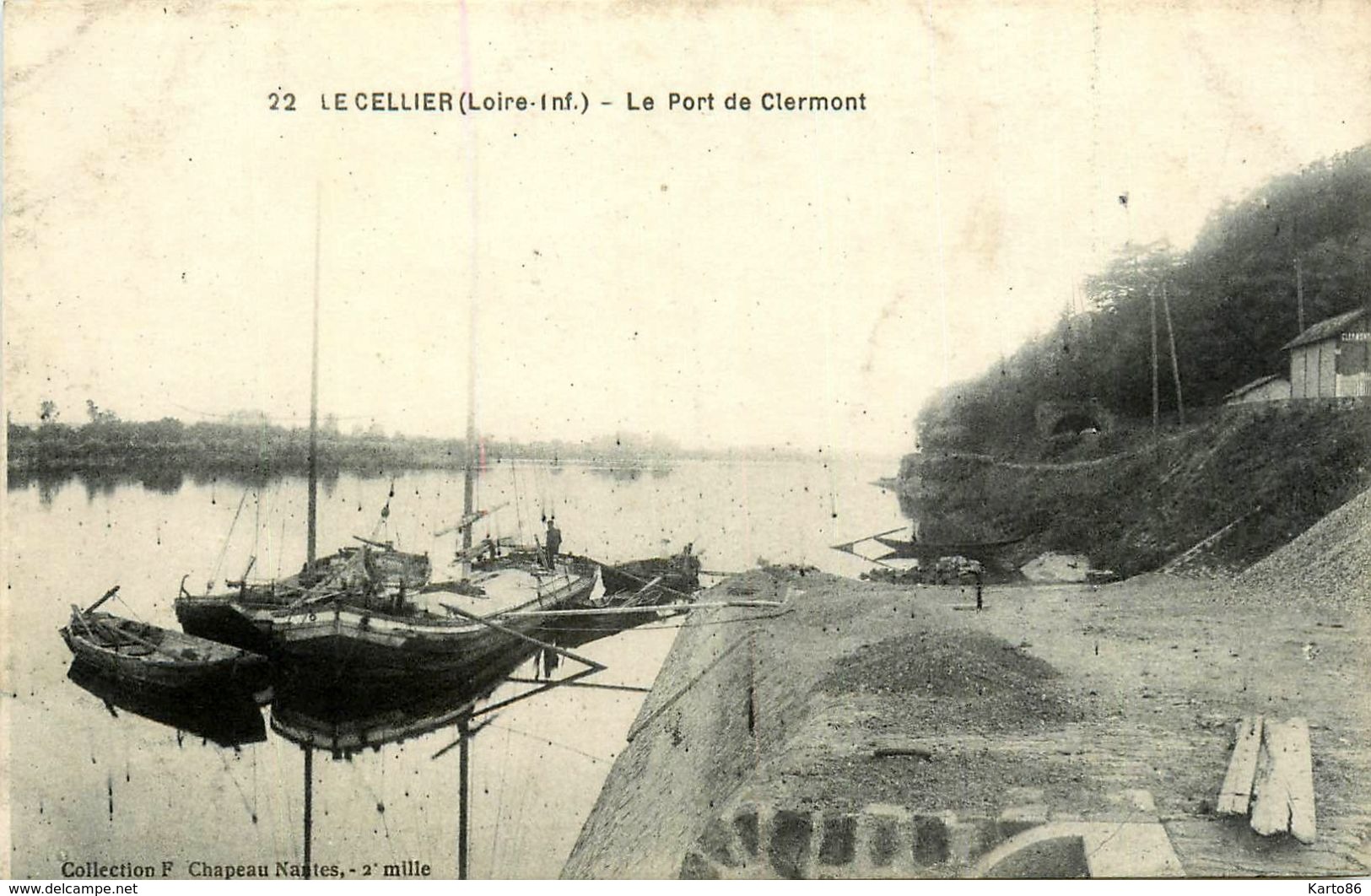 Le Cellier * Le Port De Clermont * Péniche Batellerie - Le Cellier