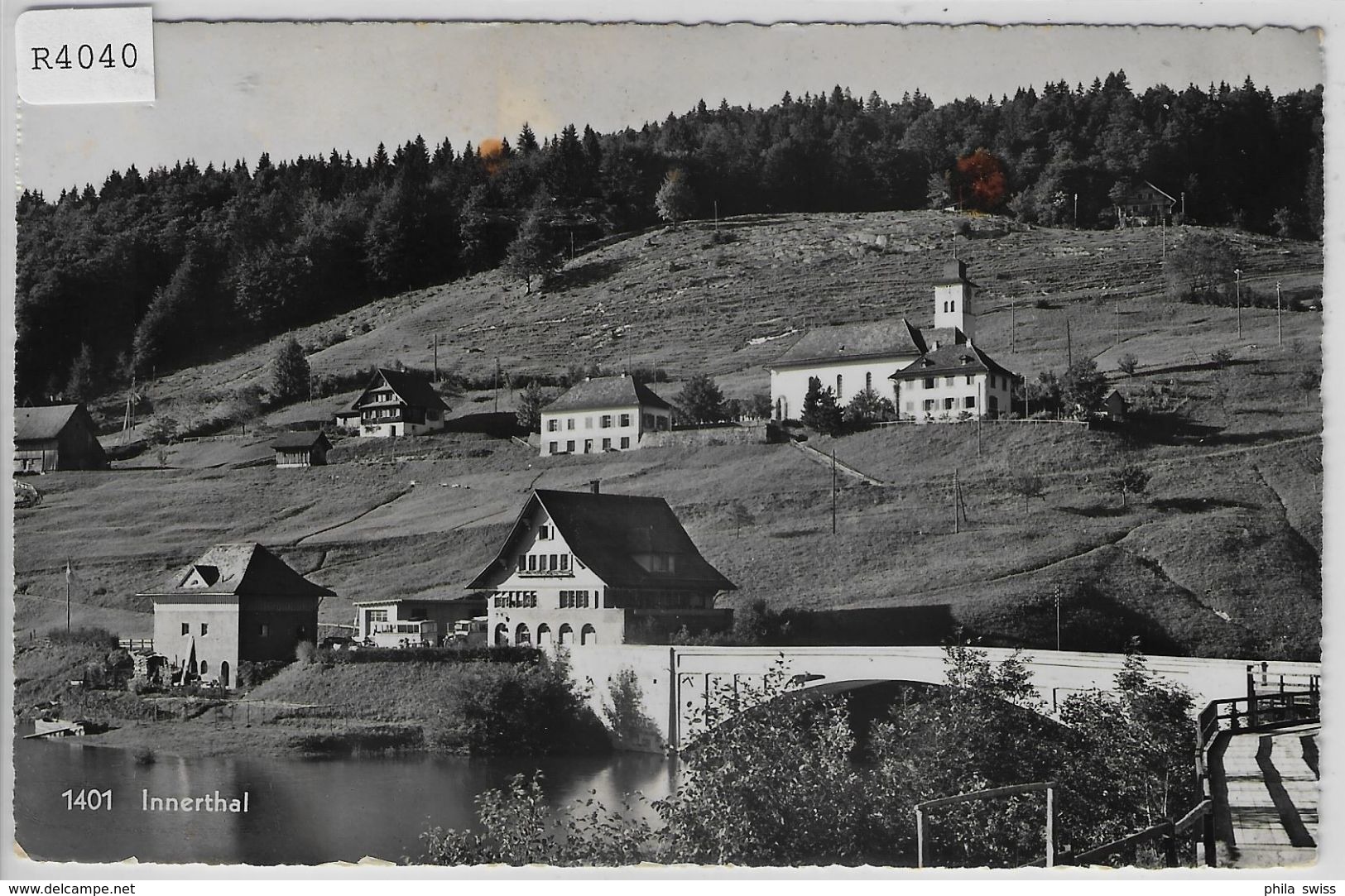 Innerthal - Brücke Und Kirche - Innerthal