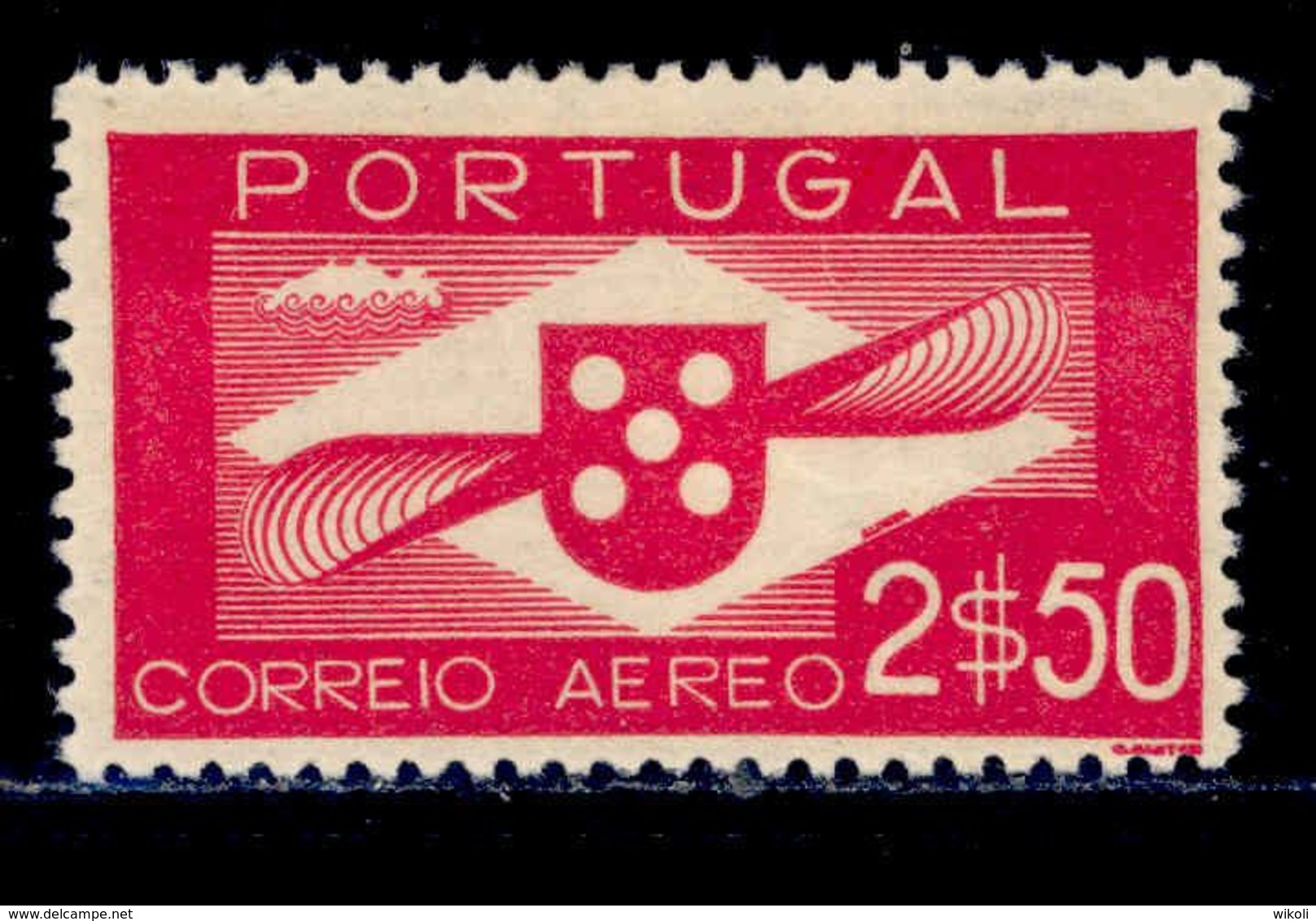 ! ! Portugal - 1936 Air Mail 2$50 - Af. CA 03 - MH - Nuevos