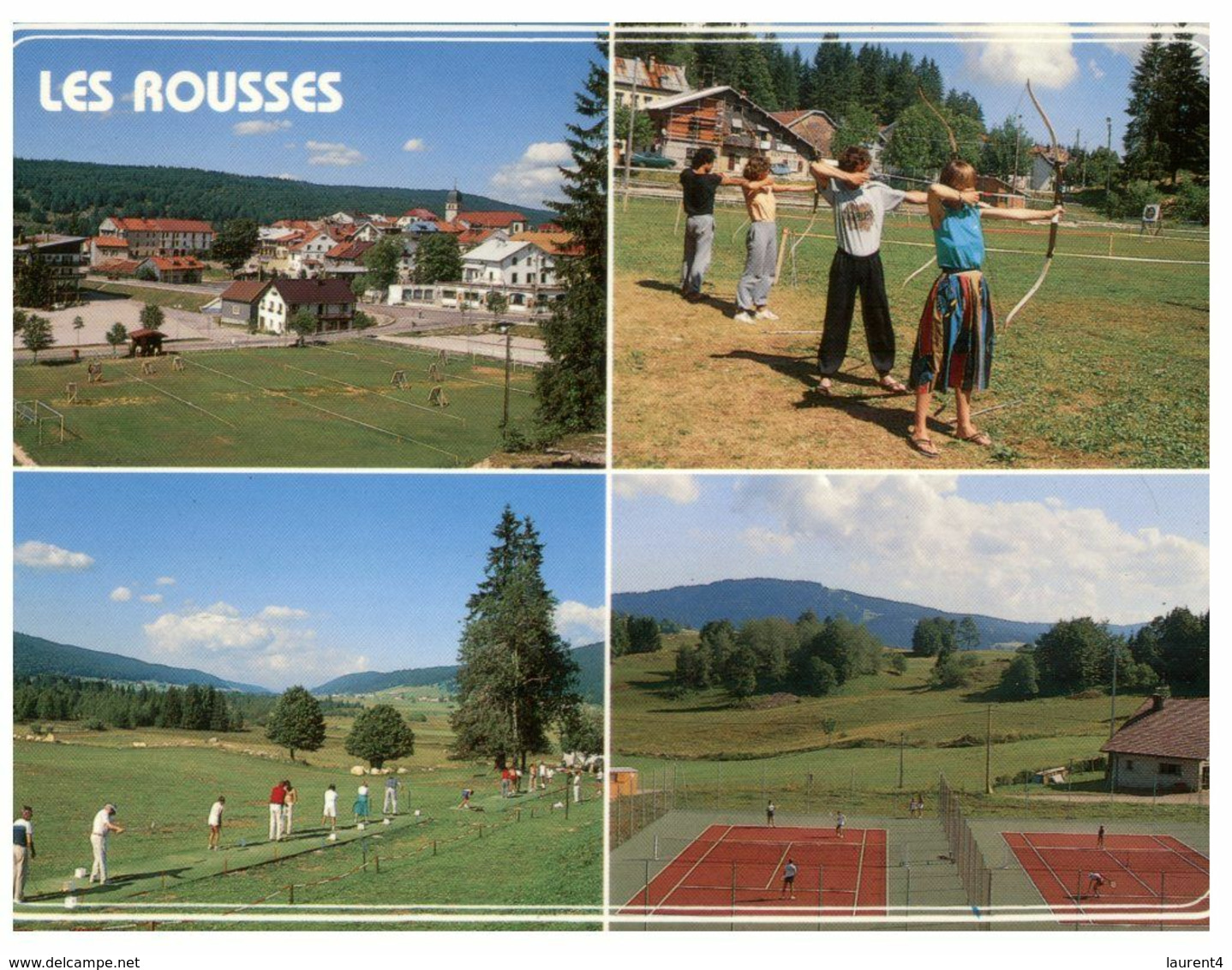 (J 6) Sport - Archery - Tir à L'Arc (les Rousses) - Tir à L'Arc