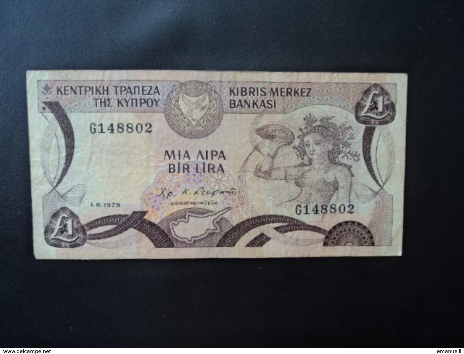 CHYPRE * : 1 POUND   1.6.1979    P 46     TTB - Cyprus