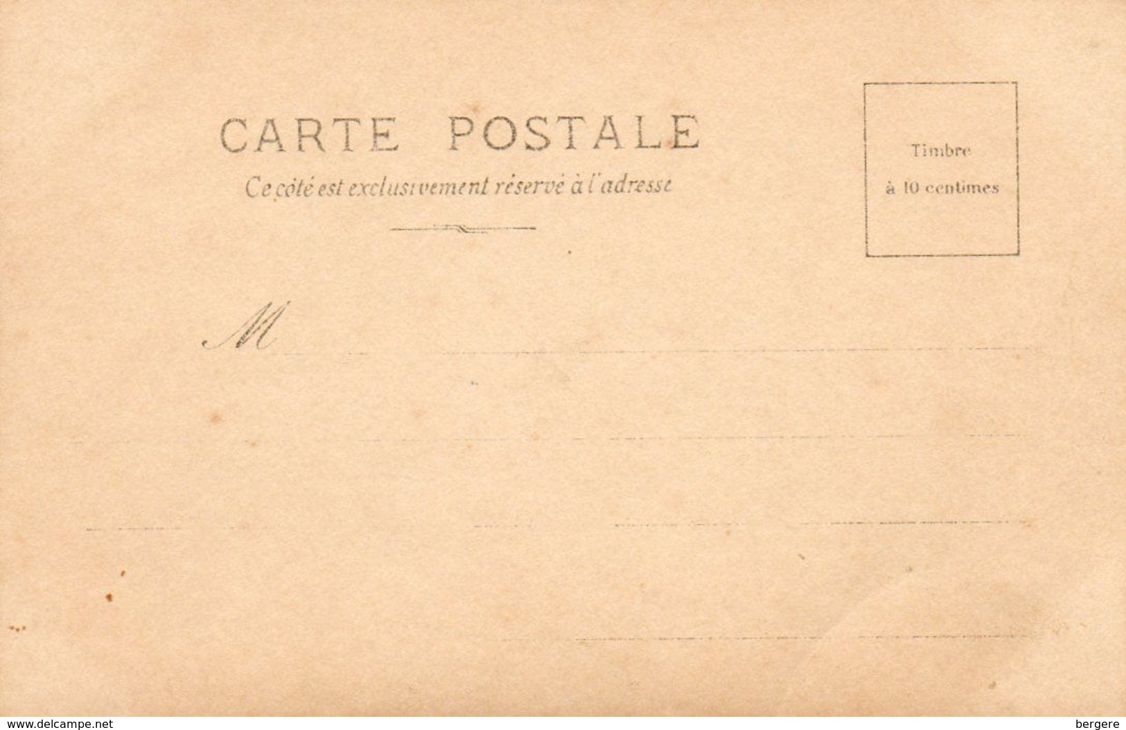 CPA. Journal LES DEBATS - Politiques Et Littéraires - Alliance, Note Franco-russe - Mars 1902. Scan Du Verso - - Ohne Zuordnung