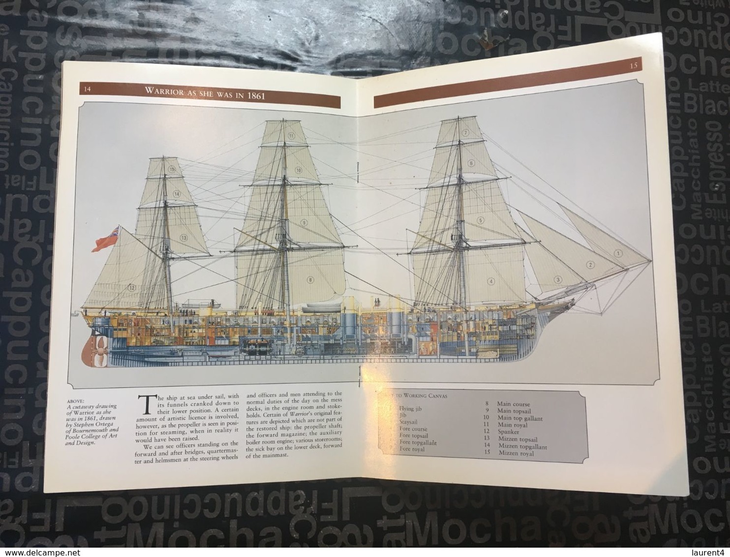 (Book - 16/8/2020) HMS Warrior - 17x24cm - 28 Pages - 140 G - Otros & Sin Clasificación