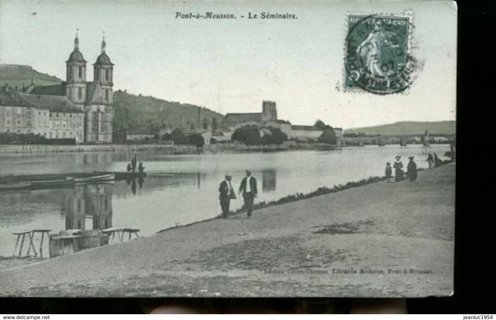 PONT A MOUSSON CP BRILLANTE LUXE - Pont A Mousson