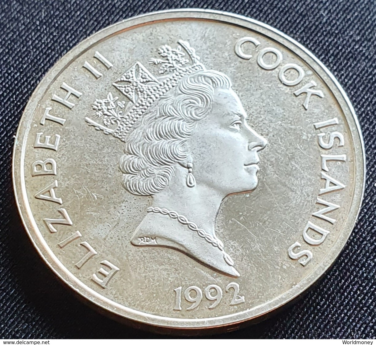 Cook Islands 50 Dollars 1992 "INDEPENDENCE HALL AND MEMBERS OF CONGRESS" - Cookinseln