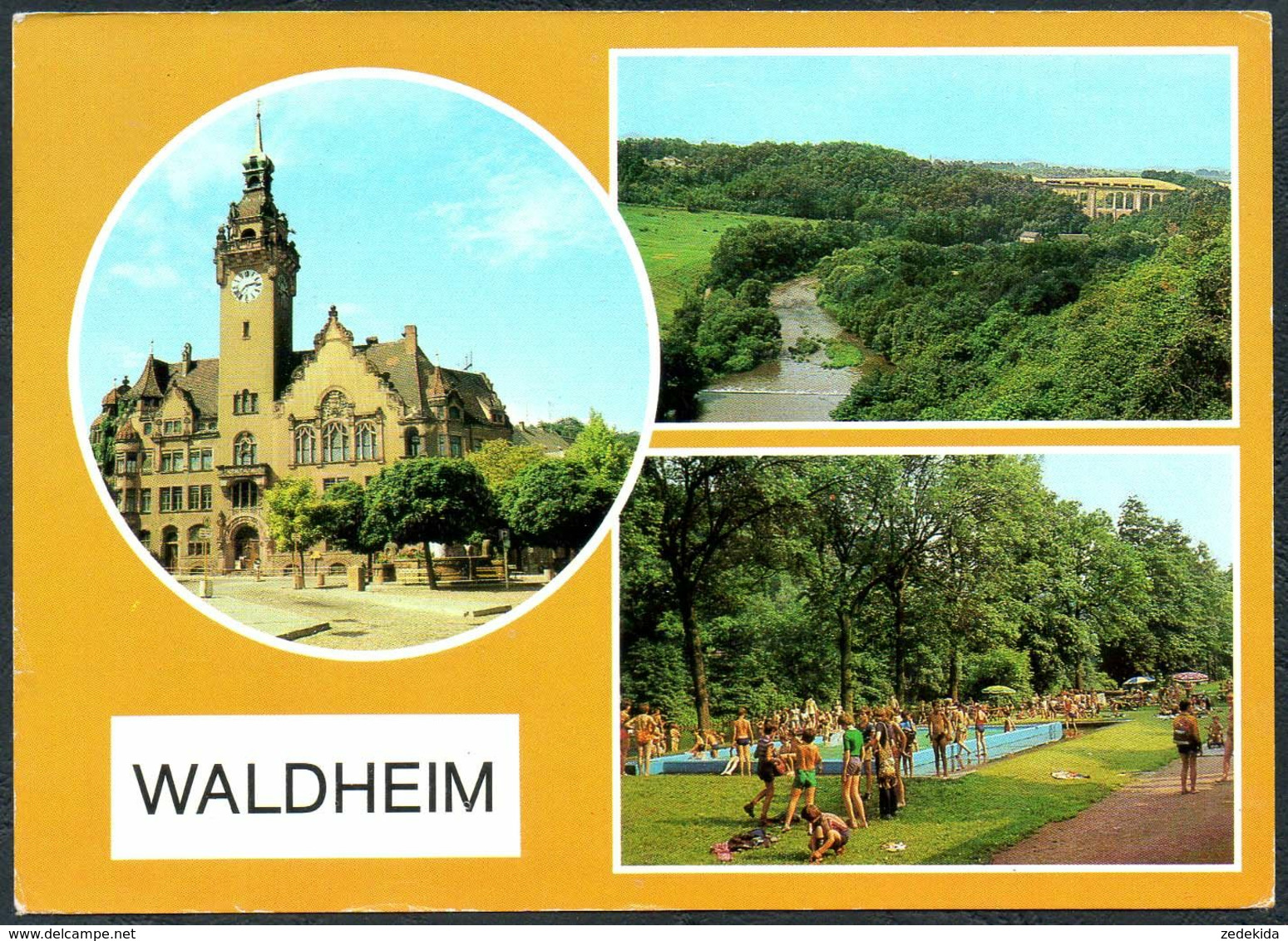 D8801 - Waldheim - Bild Und Heimat Reichenbach - Waldheim