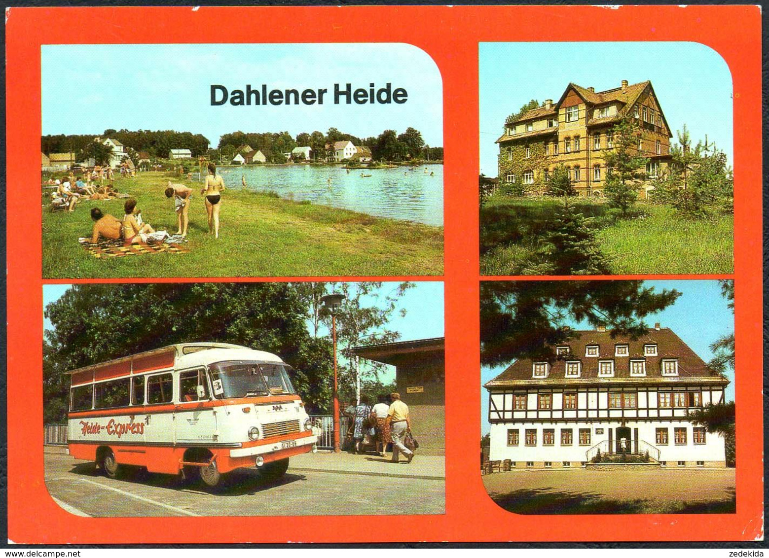 D8804 - Dahlen Dahlener Heide - LKW Robur Fahrzeug - Bild Und Heimat Reichenbach - Dahlen