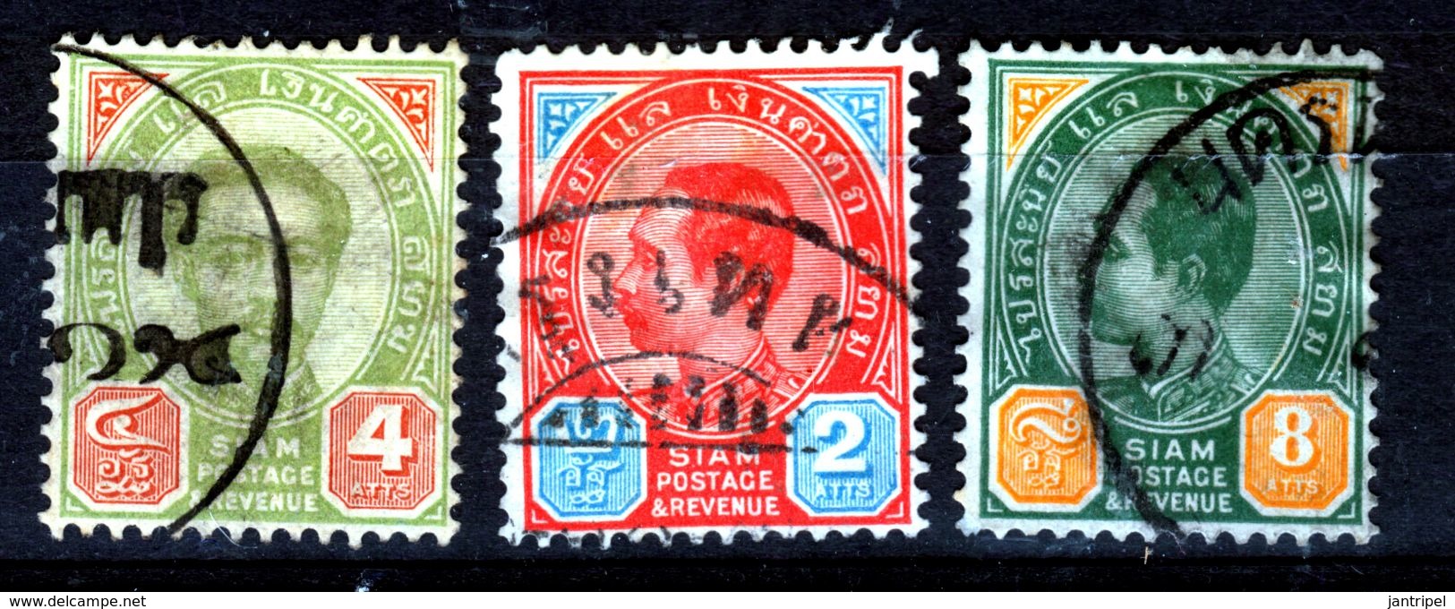 SIAM  GOOD OLD SELECTION  FINE USED STAMPS - Siam