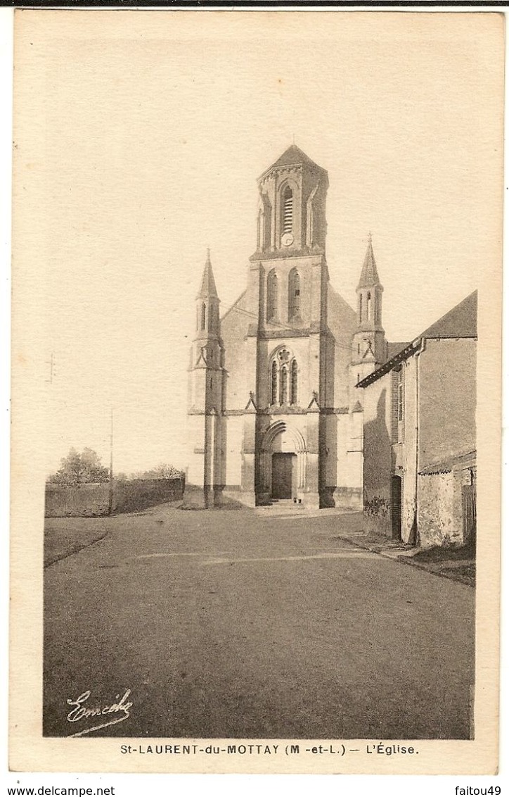 49 - SAINT  ST LAURENT DU MOTTAY  - L'Eglise 73 - Other & Unclassified