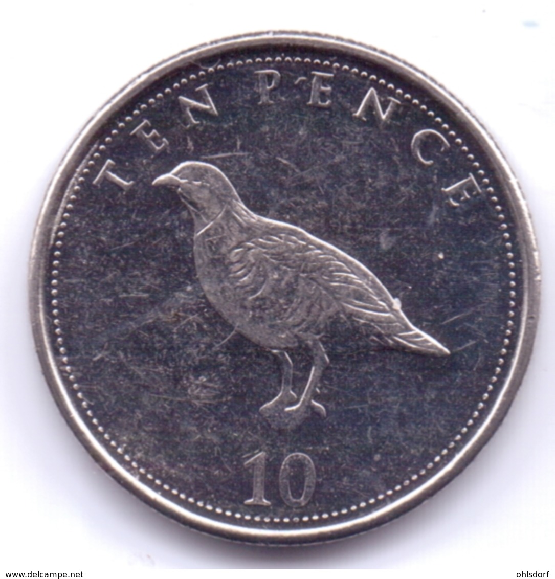 GIBRALTAR 2015: 10 Pence - Gibraltar