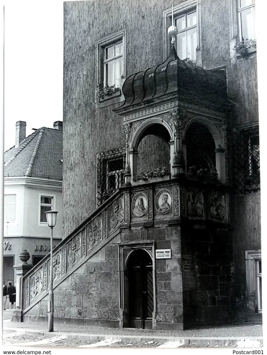 #20  Historic Building Of Oschatz - Saxony, GERMANY - Big Size Postcard 1970's - Oschatz