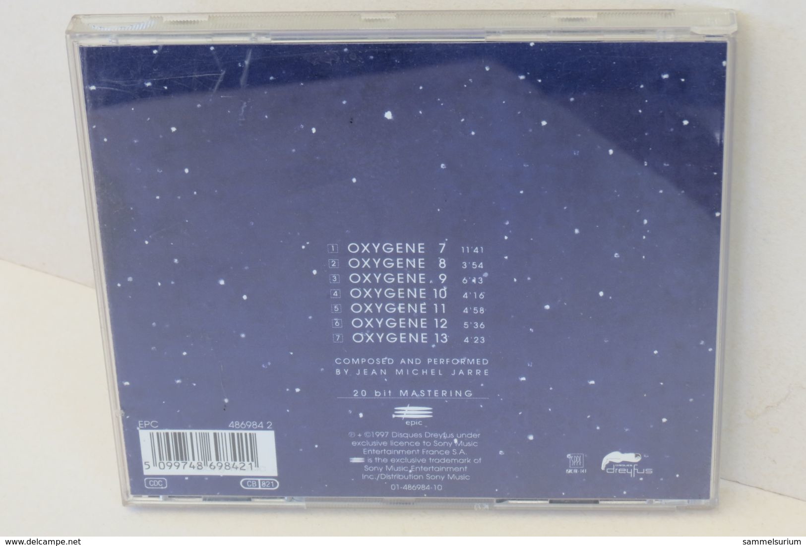 CD "Jean Michel Jarre" Oxygene 7-13 - New Age