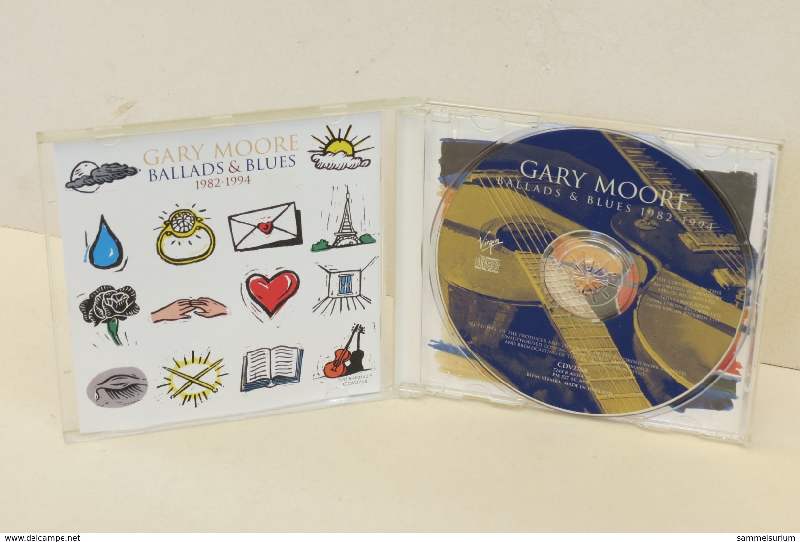 CD "Gary Moore" 1982 Ballads & Blues 1994 - Blues
