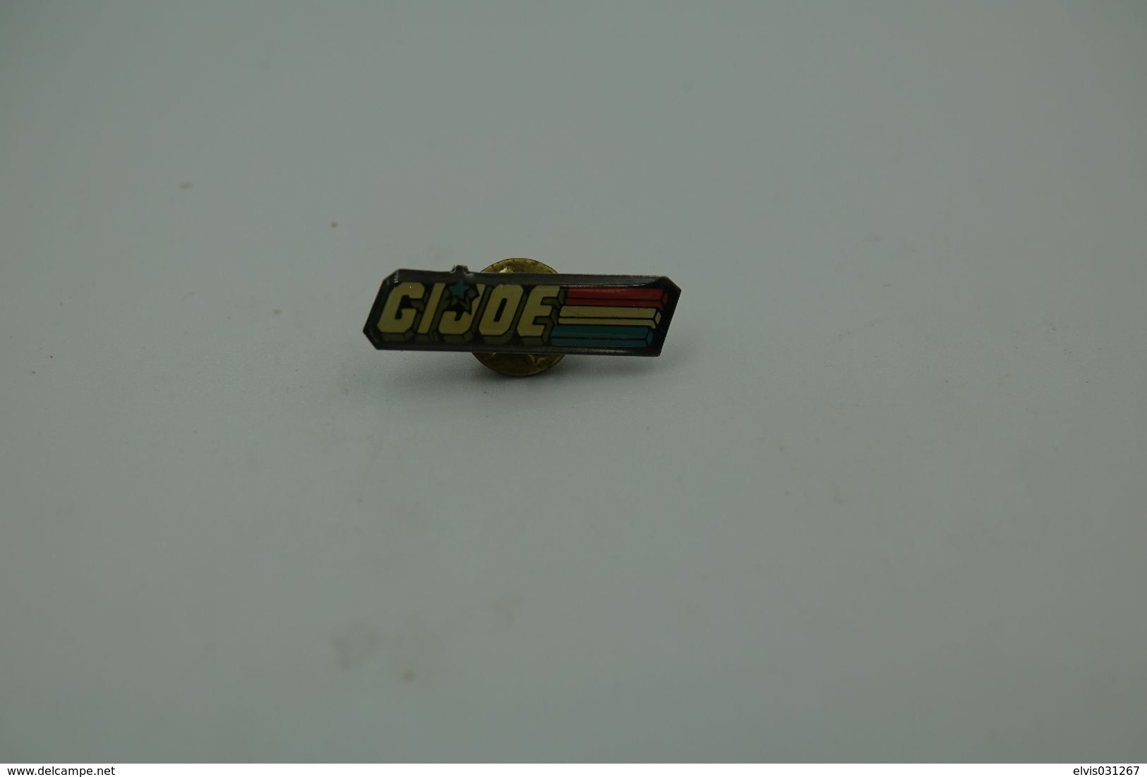 Vintage ACTION FIGURE GI JOE : PIN OFFICIAL GIJOE FANCLUB BE - Belgium - RaRe COLLECTOR - Original - GI JOE - GIJoe