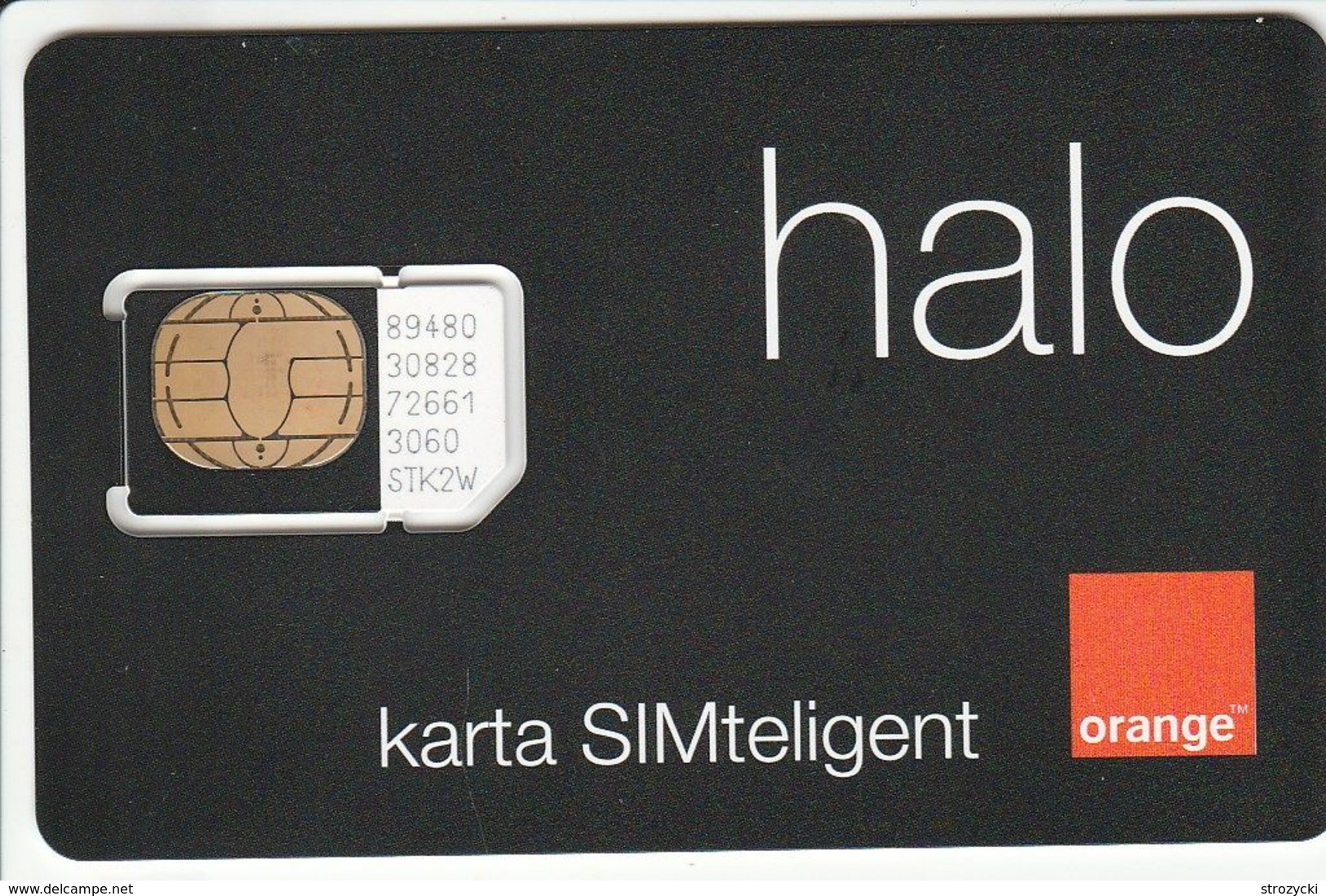 Poland - Orange Halo (standard SIM) - GSM SIM - Mint - Polen