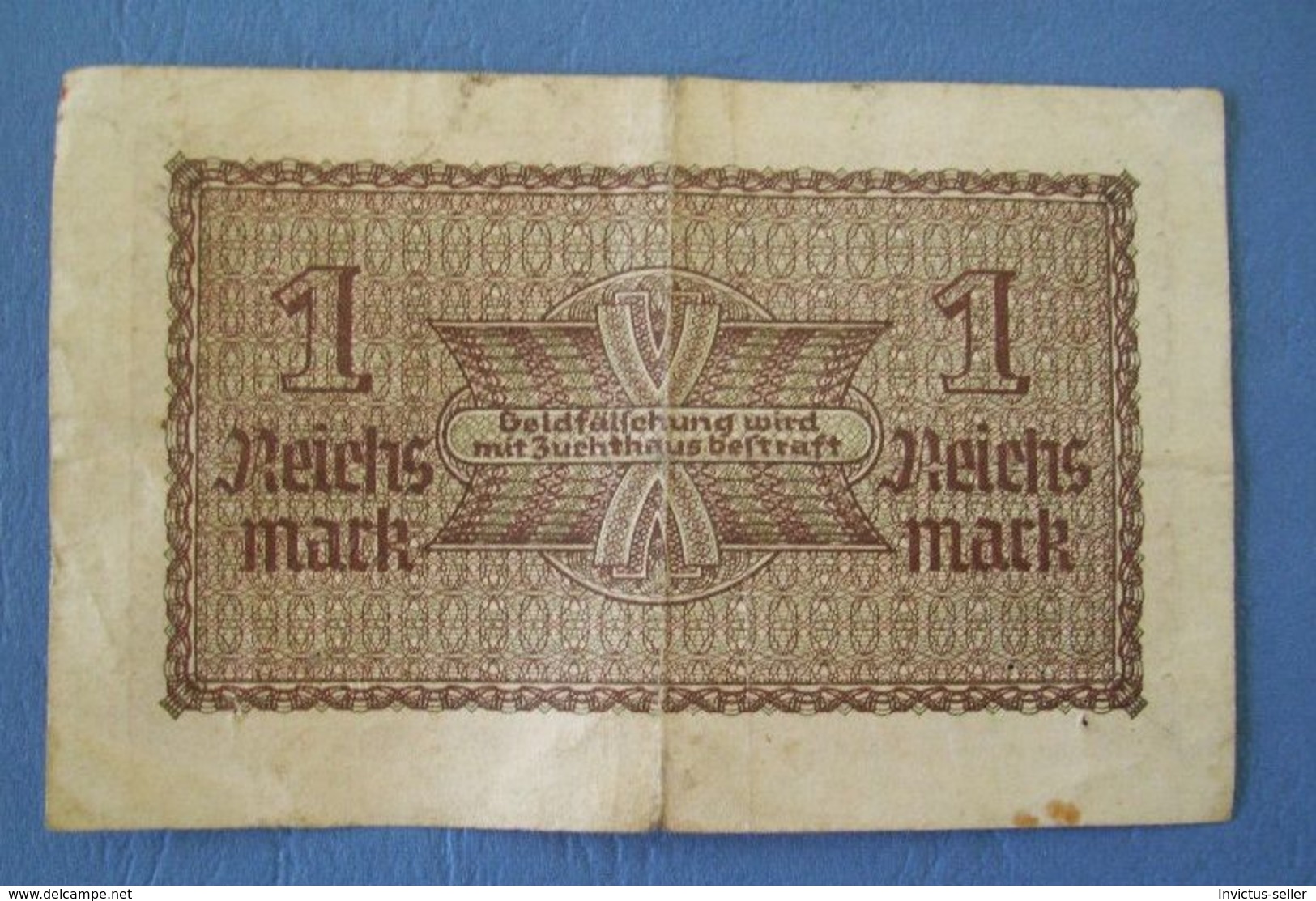 1937 GERMANIA TERZO REICH THIRD REICH BANCONOTE TEDESCA 1 MARK GERMANY BANKNOT BILLET DE BANQUE ALLEMAND TROISIÈME REIC - Other & Unclassified