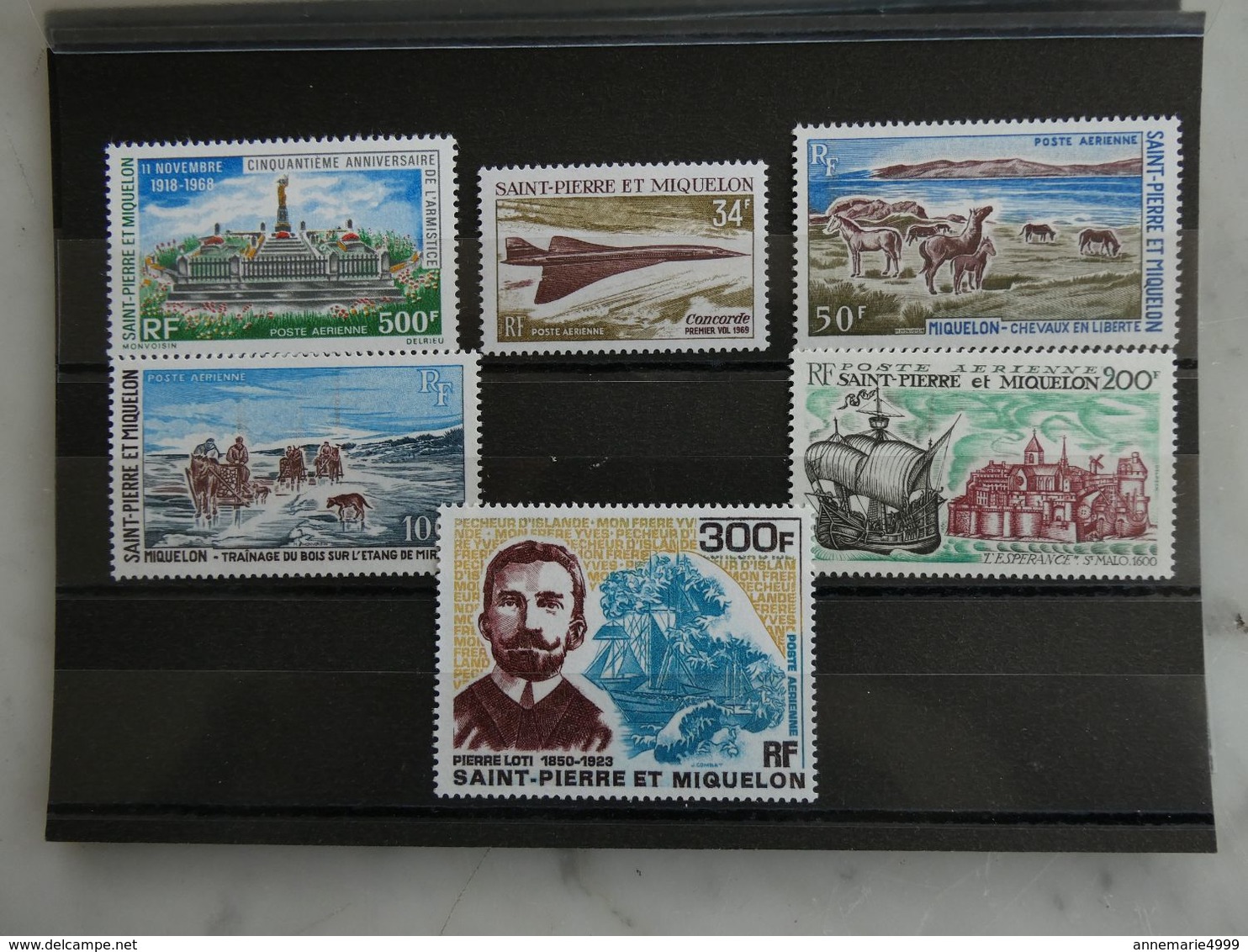 Saint Pierre Et Miquelon  Poste Aérienne Année 1969 Neufs Sans Charnière MNH Cote 249 € - Ongebruikt