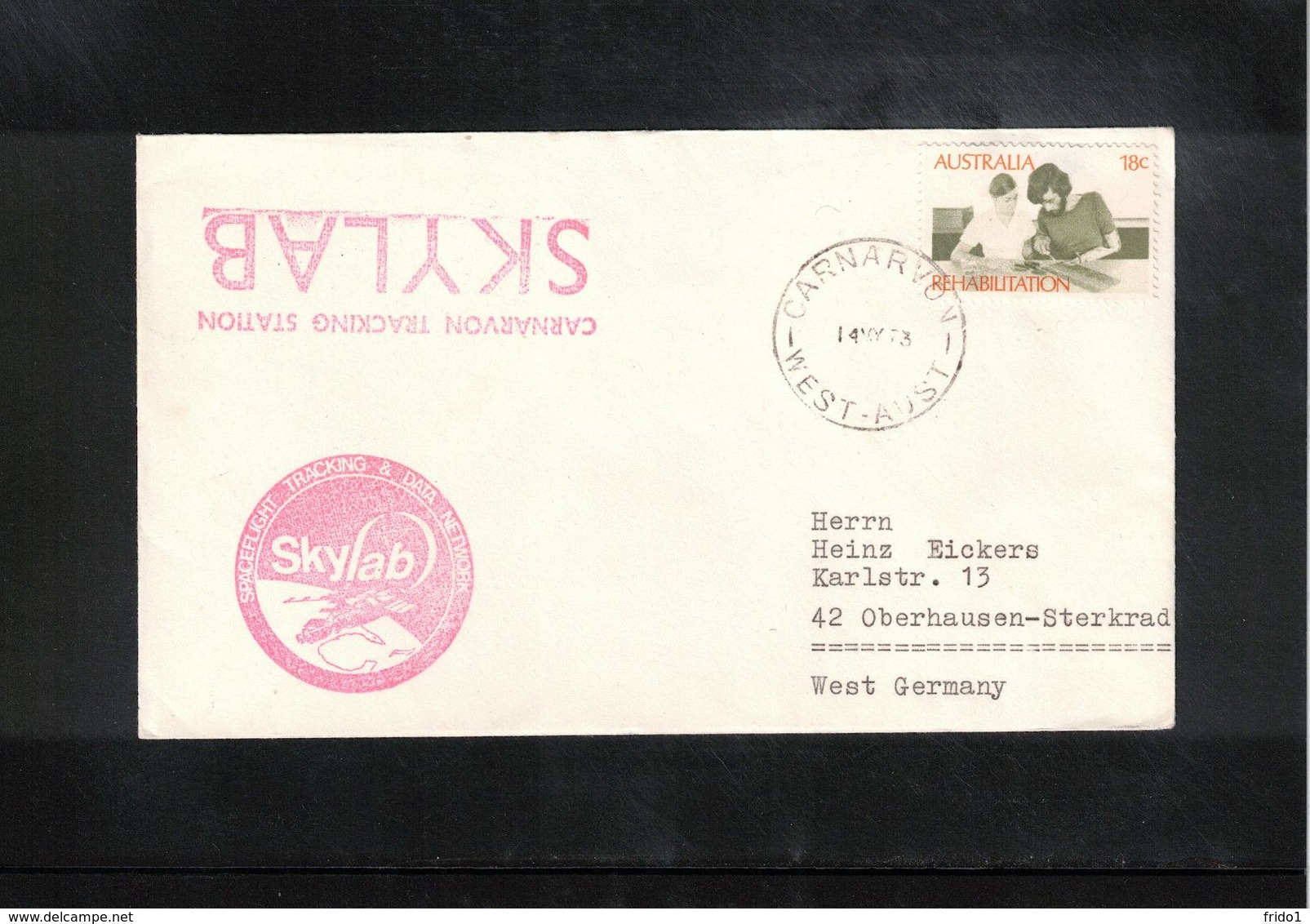 Australia 1973 Space / Raumfahrt Skylab Tracking Station Interesting Cover - Ozeanien