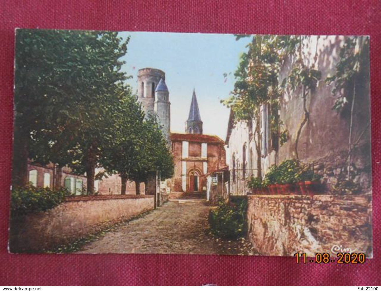 CPSM - Cadalen - La Poste Et Le Presbytère - Cadalen