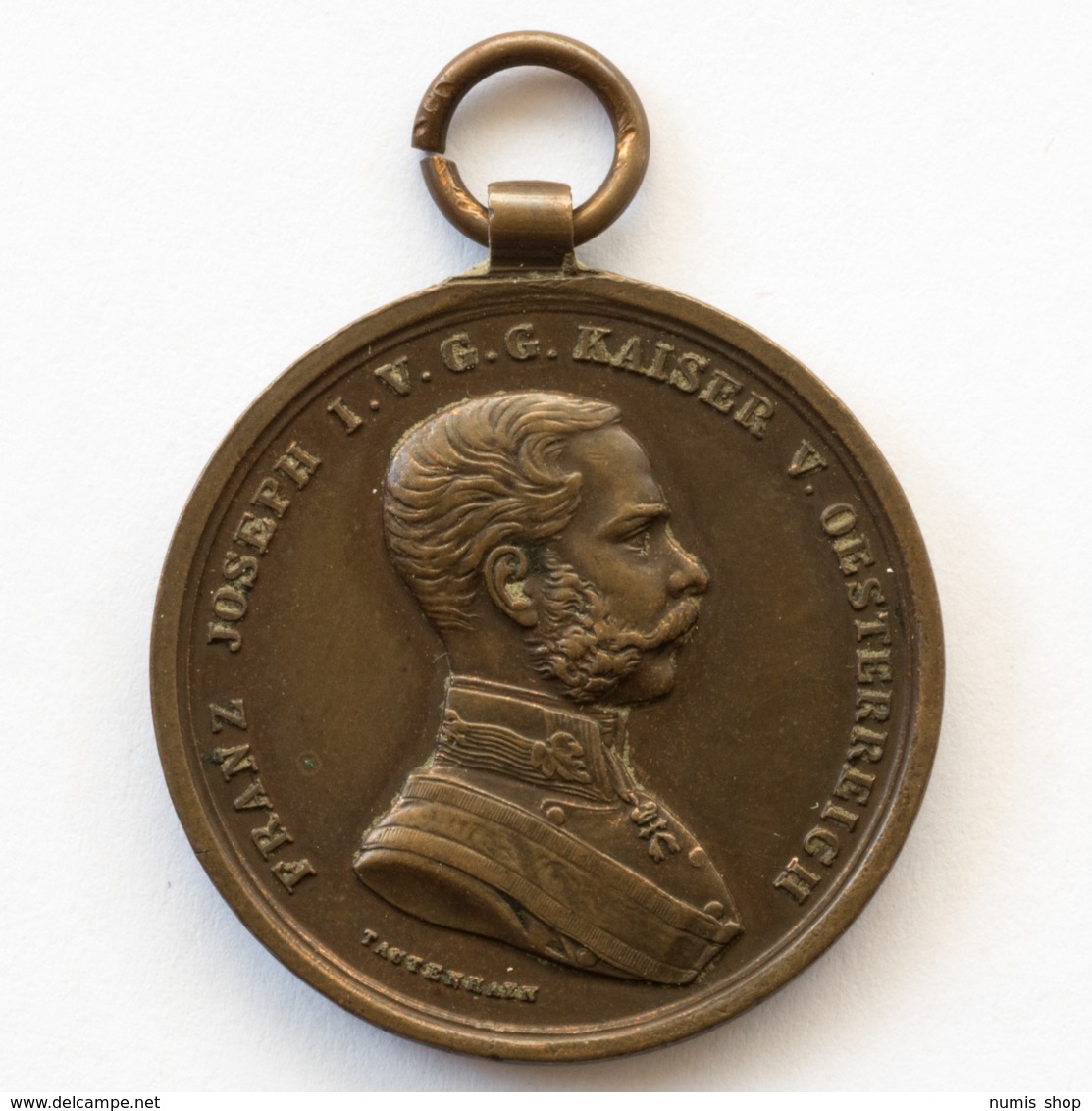 KuK - Österreich / Austria - Kaiser Franz Joseph - Medaille / Medal - Der Tapferkeit - 1848-1916 - #671 - Austria