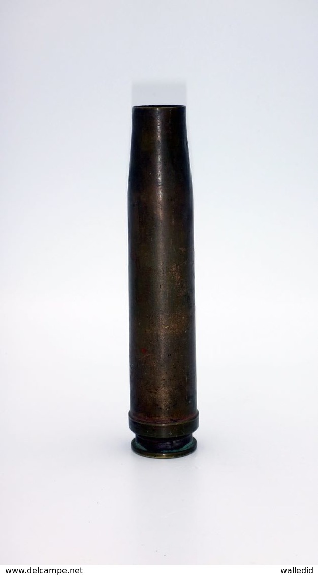 Douille Laiton D'obus De 2cm / 20mm Flak Allemand - WW2  - INERTE - 1939-45