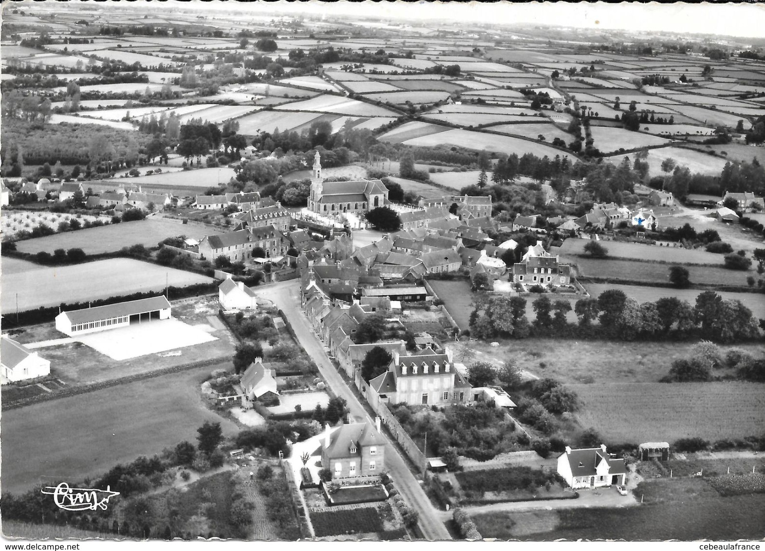 Langoat Vue Generale Aerienne - Otros & Sin Clasificación