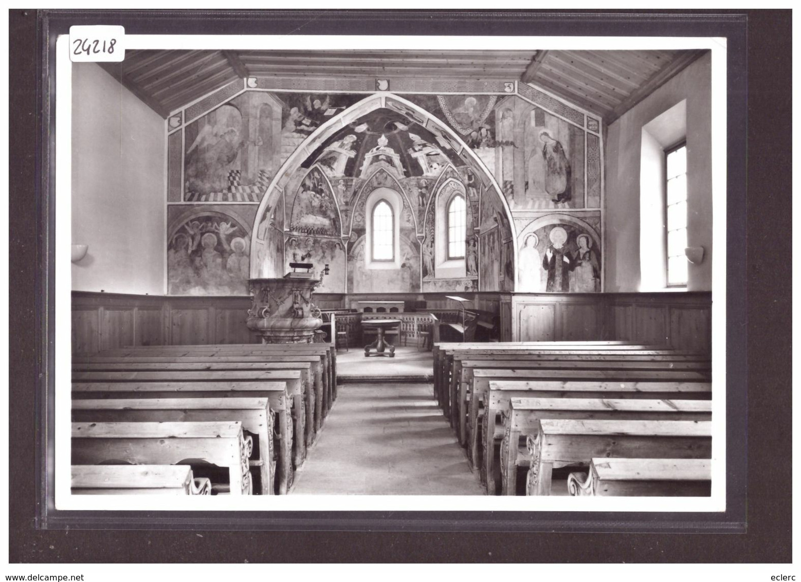 FORMAT 10x15cm - LAVIN - INNERES DES KIRCHE - TB - Lavin