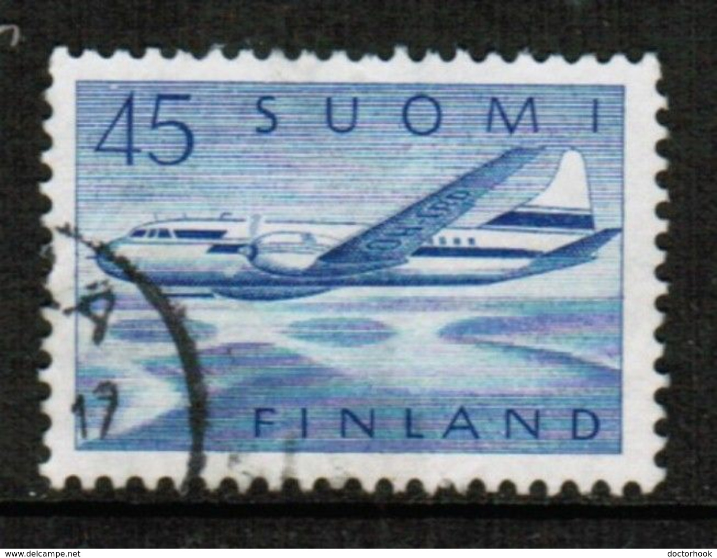 FINLAND  Scott # C 7 VF USED (Stamp Scan # 724) - Usados