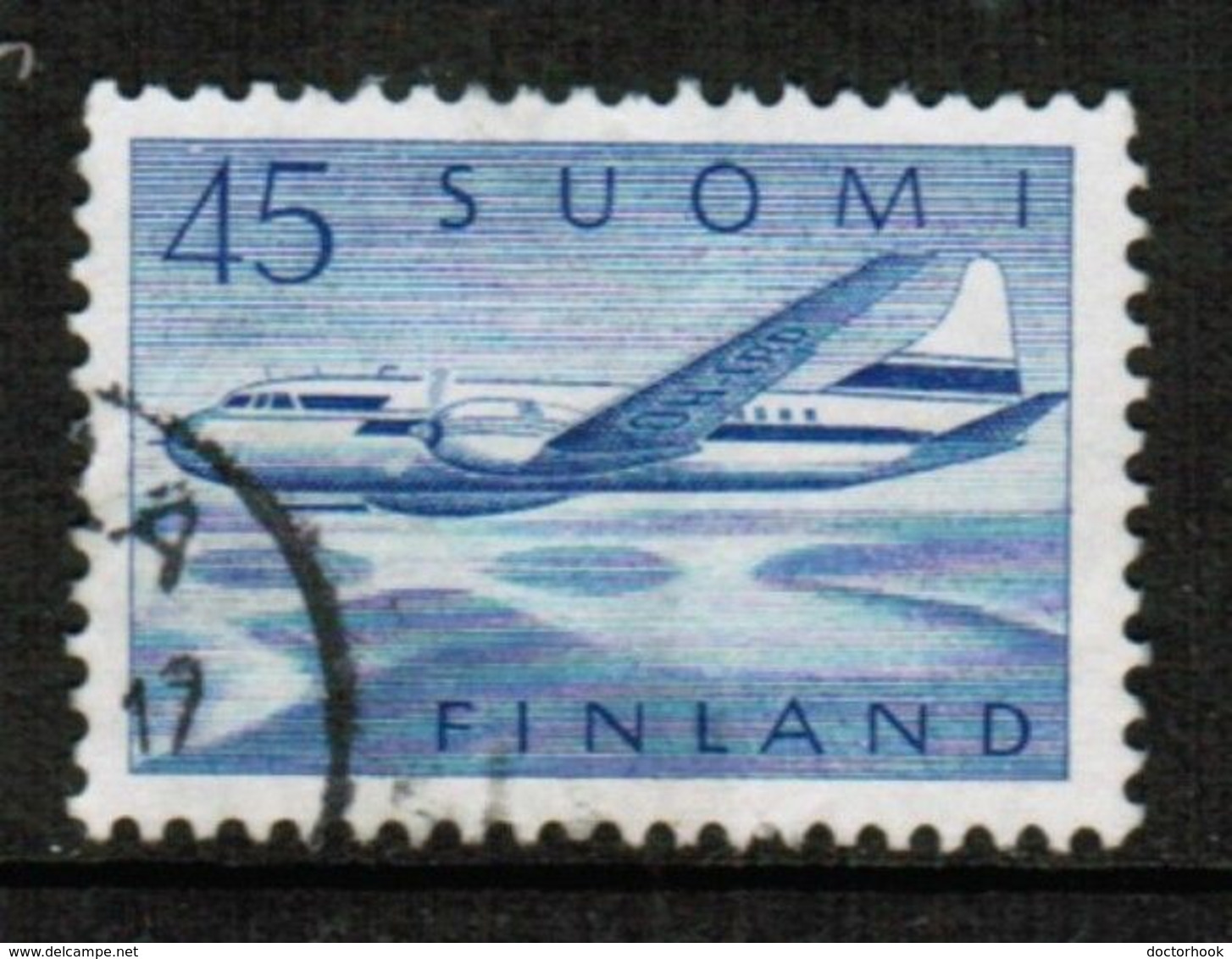 FINLAND  Scott # C 7 VF USED (Stamp Scan # 724) - Used Stamps