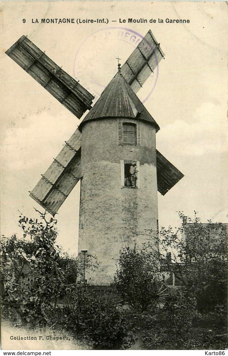 La Montagne * Le Moulin De La Garenne * Moulin à Vent Molen - La Montagne