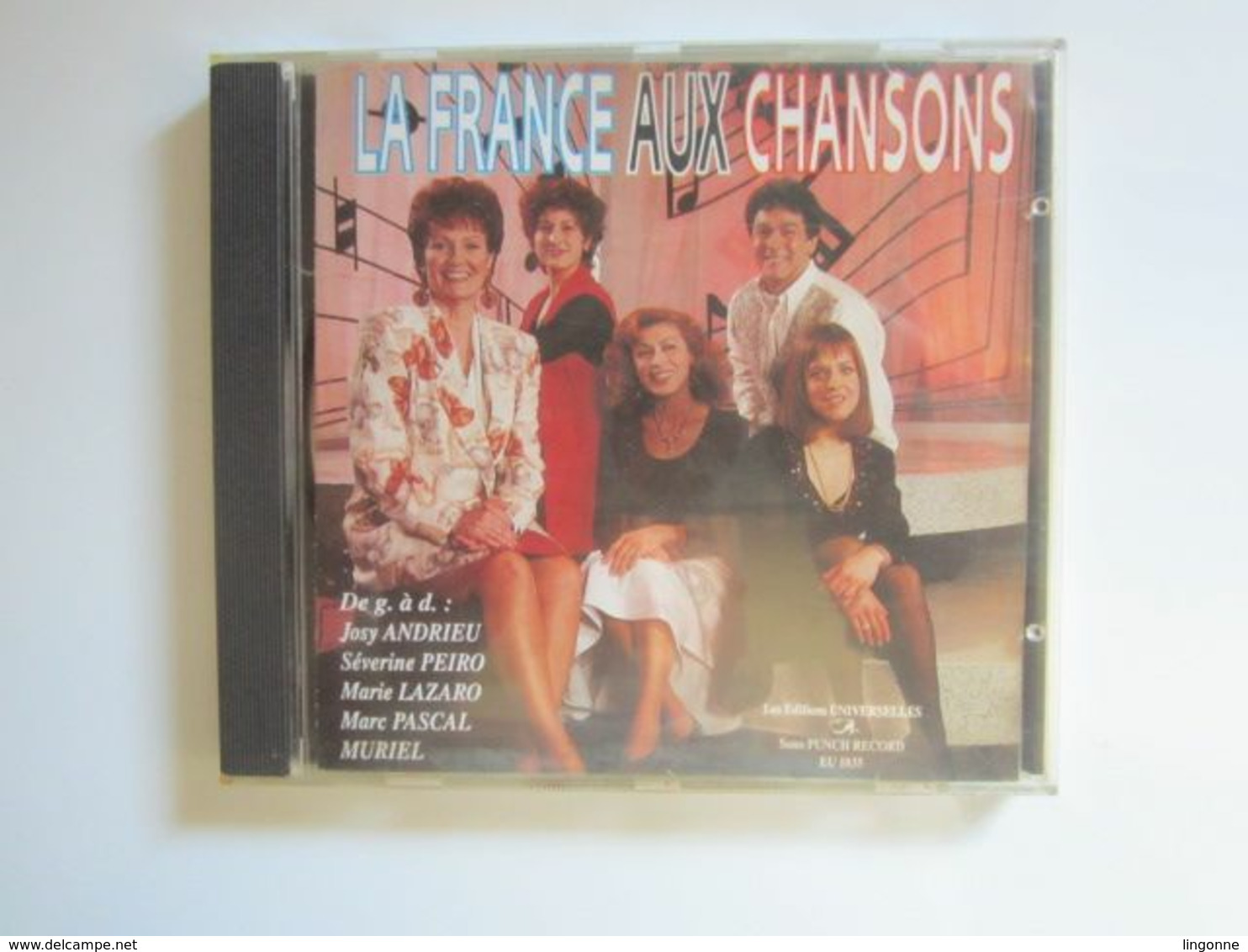 CD LA FRANCE AUX CHANSONS - Compilaties