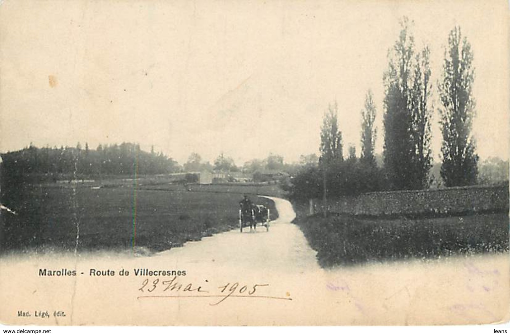 MAROLLES - Route De VILLECRESNES - En état - Marolles En Brie