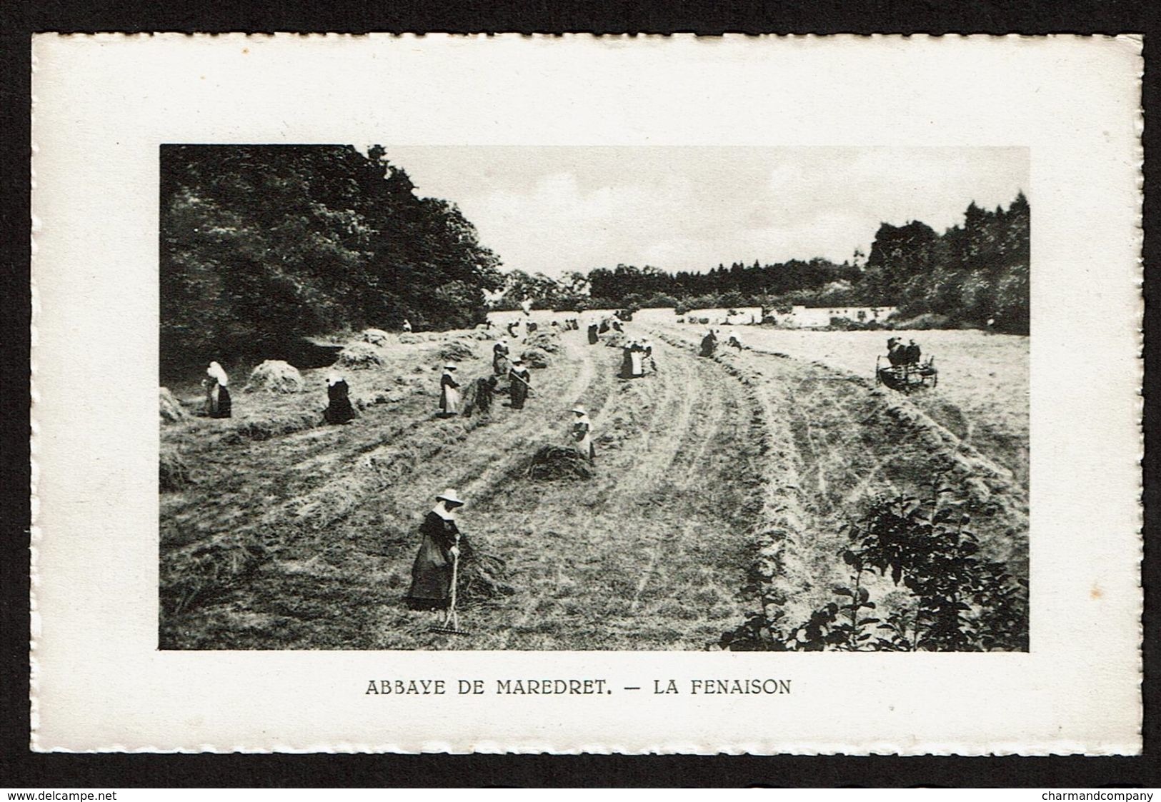 Abbaye De Maredret - La Fenaison - Edit. P.I.B. - 2 Scans - Anhée