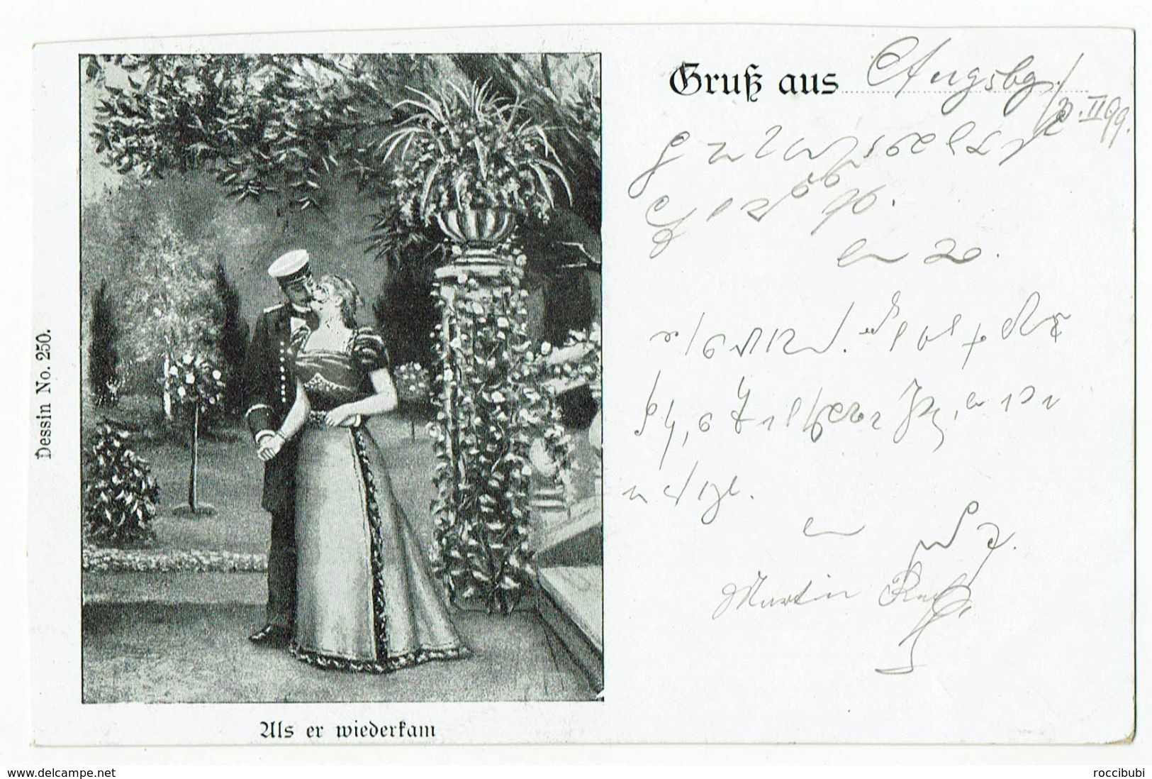 Gruss Aus Augsburg 1899 - Augsburg