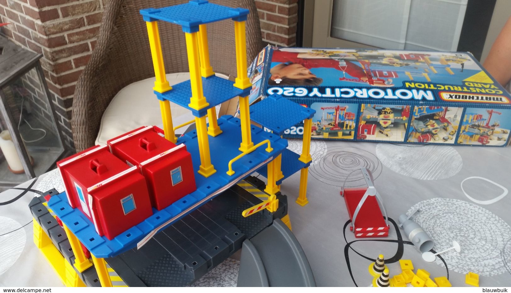 MATCHBOX Motorcity CONSTRUCTION YARD 620 Met Box - Andere & Zonder Classificatie