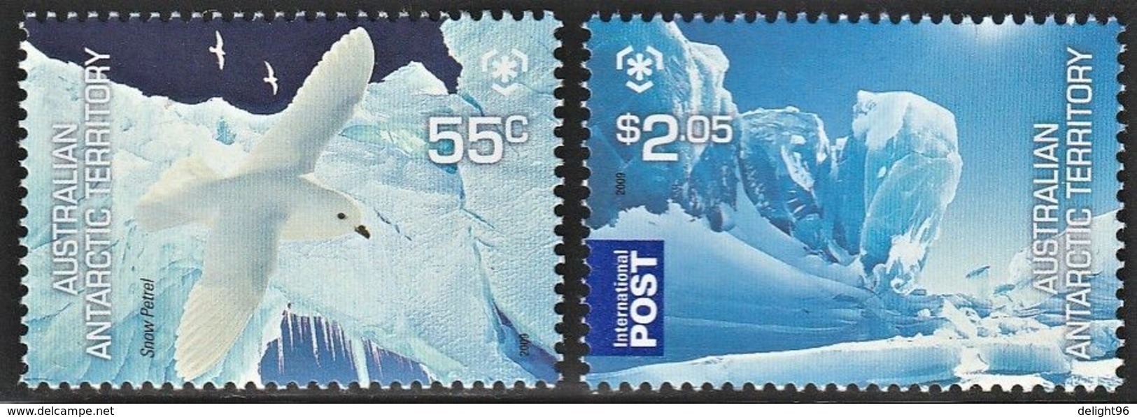 2009 Australian Antarctic Territory Preservation Of Polar Regions And Glaciers Set And Minisheet (** / MNH / UMM) - Behoud Van De Poolgebieden En Gletsjers