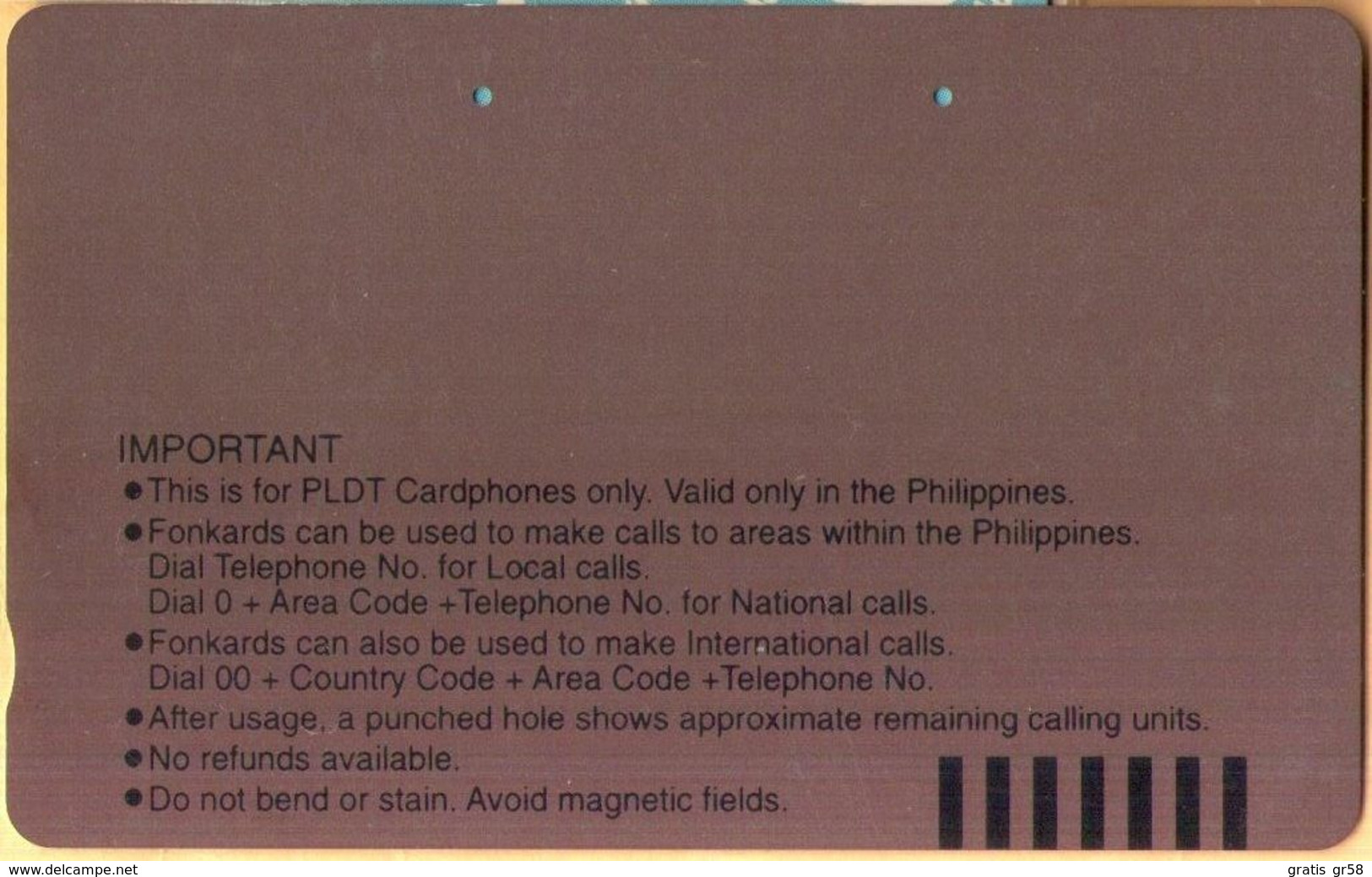 Philippines - PH-PLDT-TAM-0009, Tamura, The Banawe Rices Terraces, 1993, Heavily Used - Filipinas