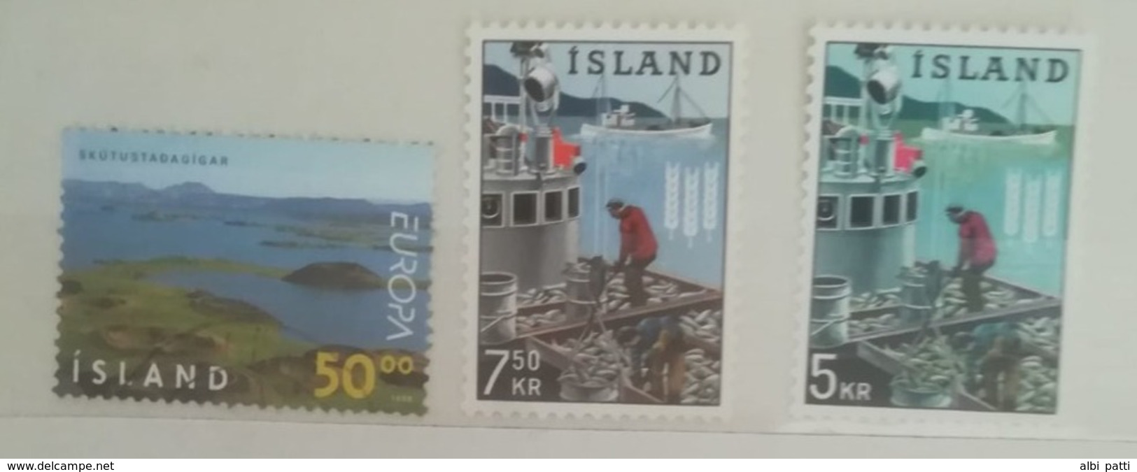 ISLAND LOT OF NEWS MNH** AND USED STAMPS - Collections, Lots & Series