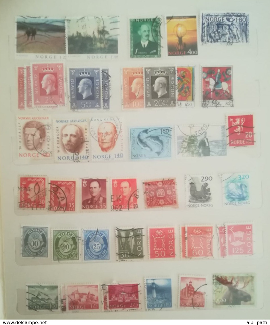 NORGE /NORWAY LOT OF NEWS MNH** AND USED STAMPS - Collections