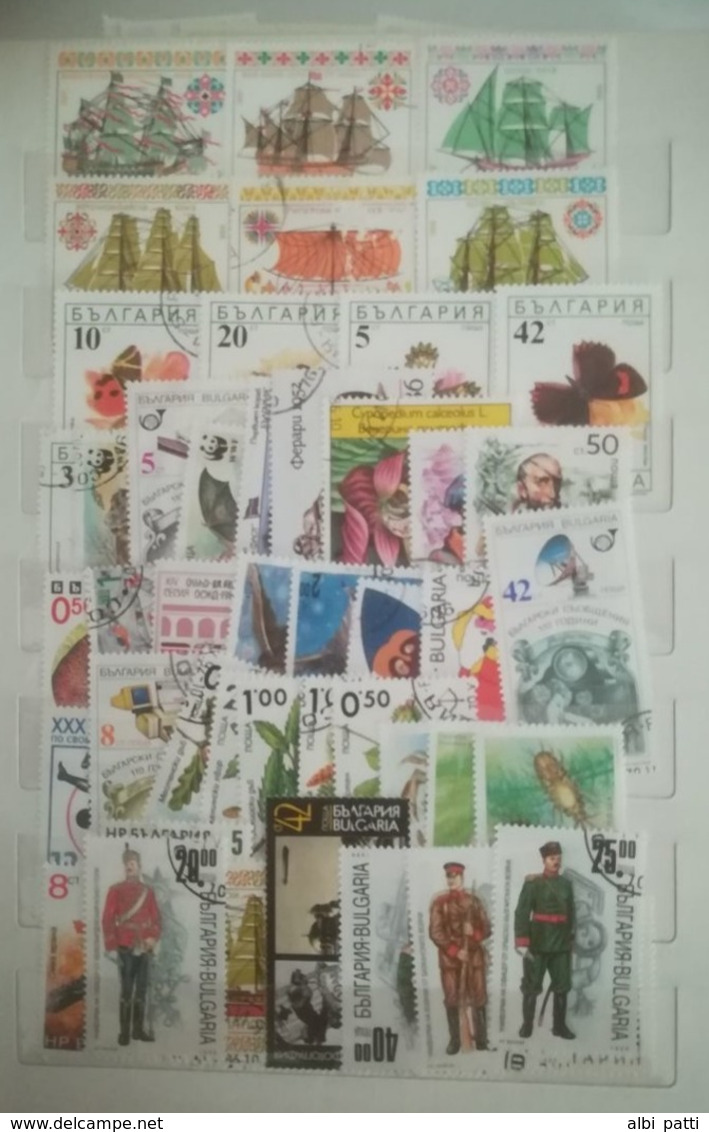 BULGARIA LOT OF NEWS MNH** AND USED STAMPS - Collections, Lots & Séries