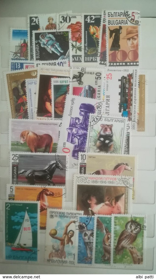 BULGARIA LOT OF NEWS MNH** AND USED STAMPS - Collections, Lots & Séries