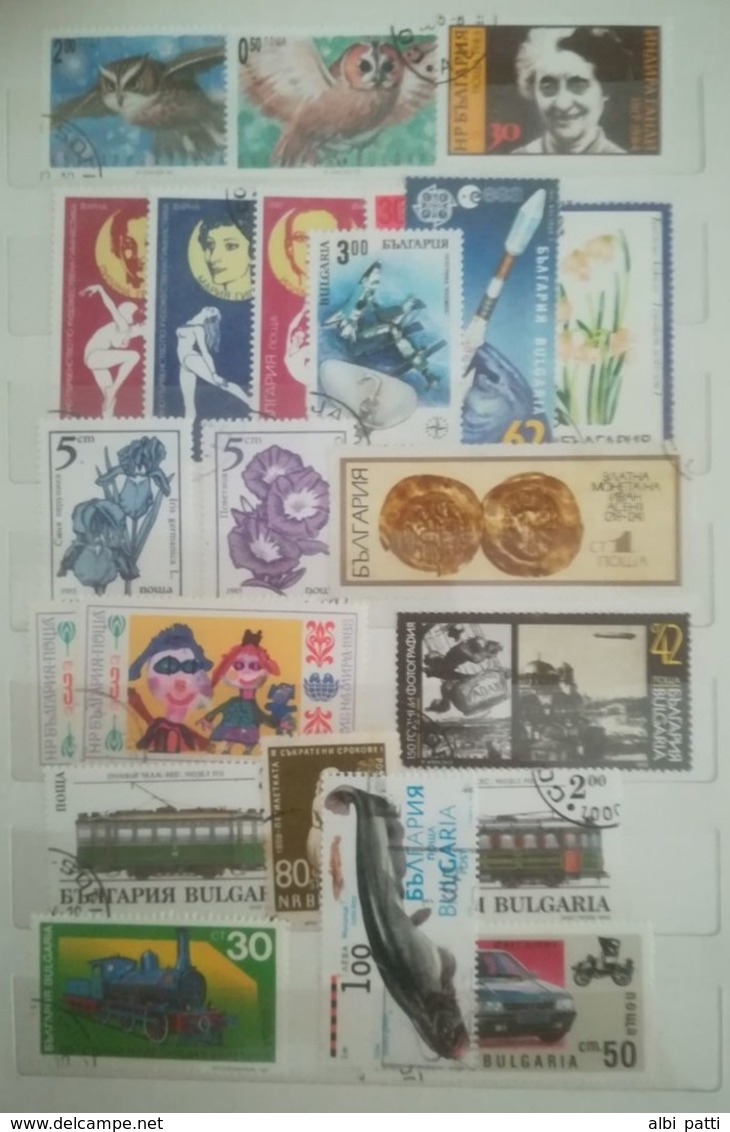 BULGARIA LOT OF NEWS MNH** AND USED STAMPS - Collections, Lots & Séries