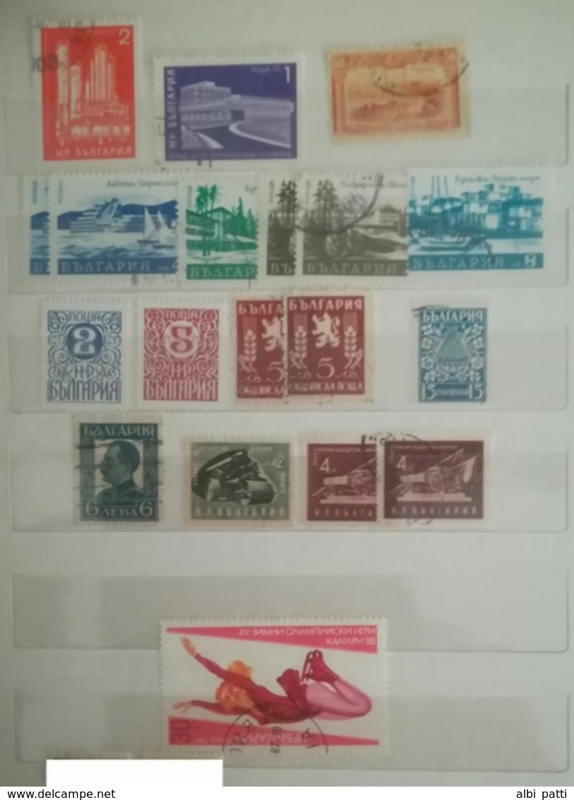 BULGARIA LOT OF NEWS MNH** AND USED STAMPS - Collections, Lots & Series