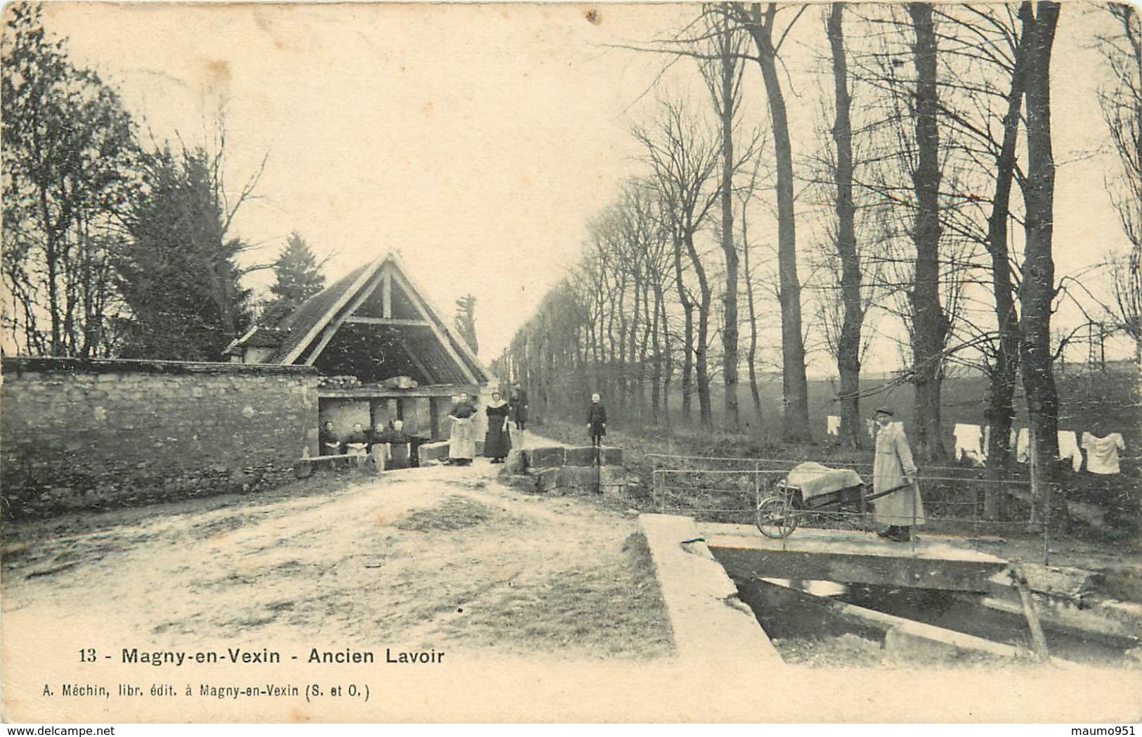 95 MAGNY EN VEXIN - Ancien Lavoir - Magny En Vexin