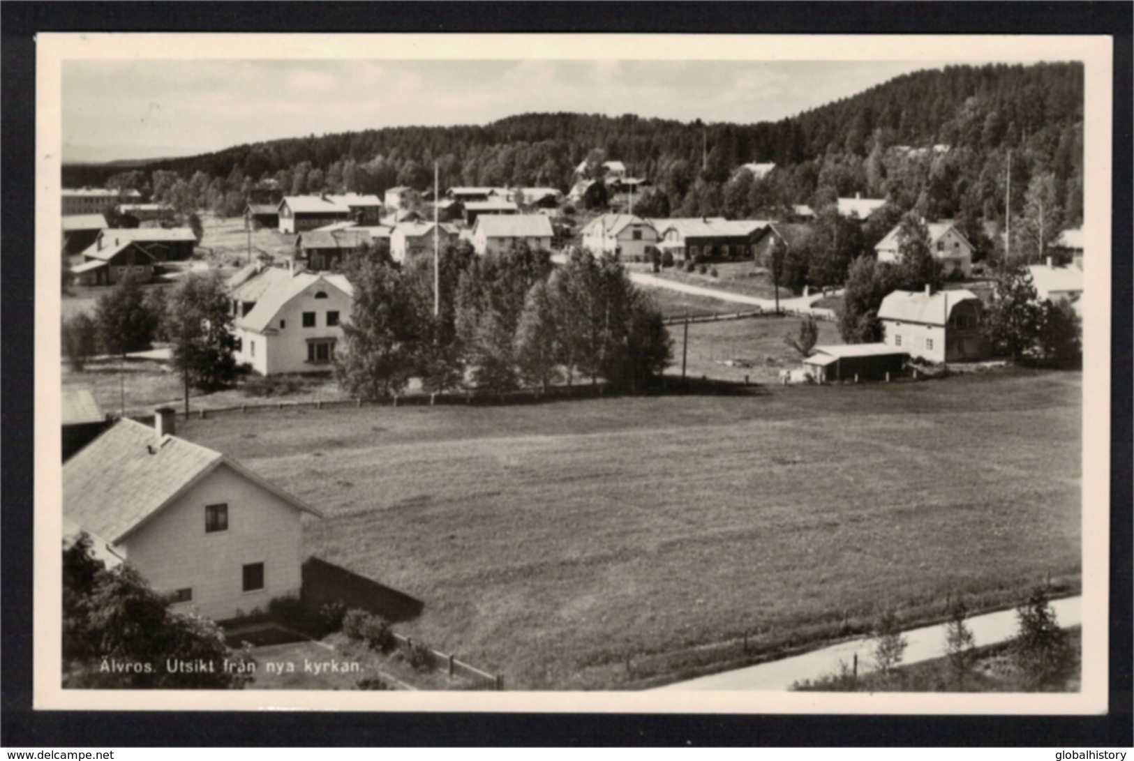 DG1068 - SWEDEN - ÄLVROS - UTSIKT FRÅN NYA KYRKAN - PANORAMA VIEW - Sweden