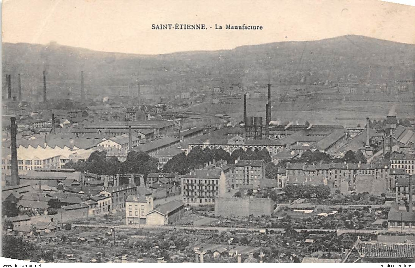 Saint Etienne      42          Vue Sur La Manufacture       (voir Scan) - Saint Etienne