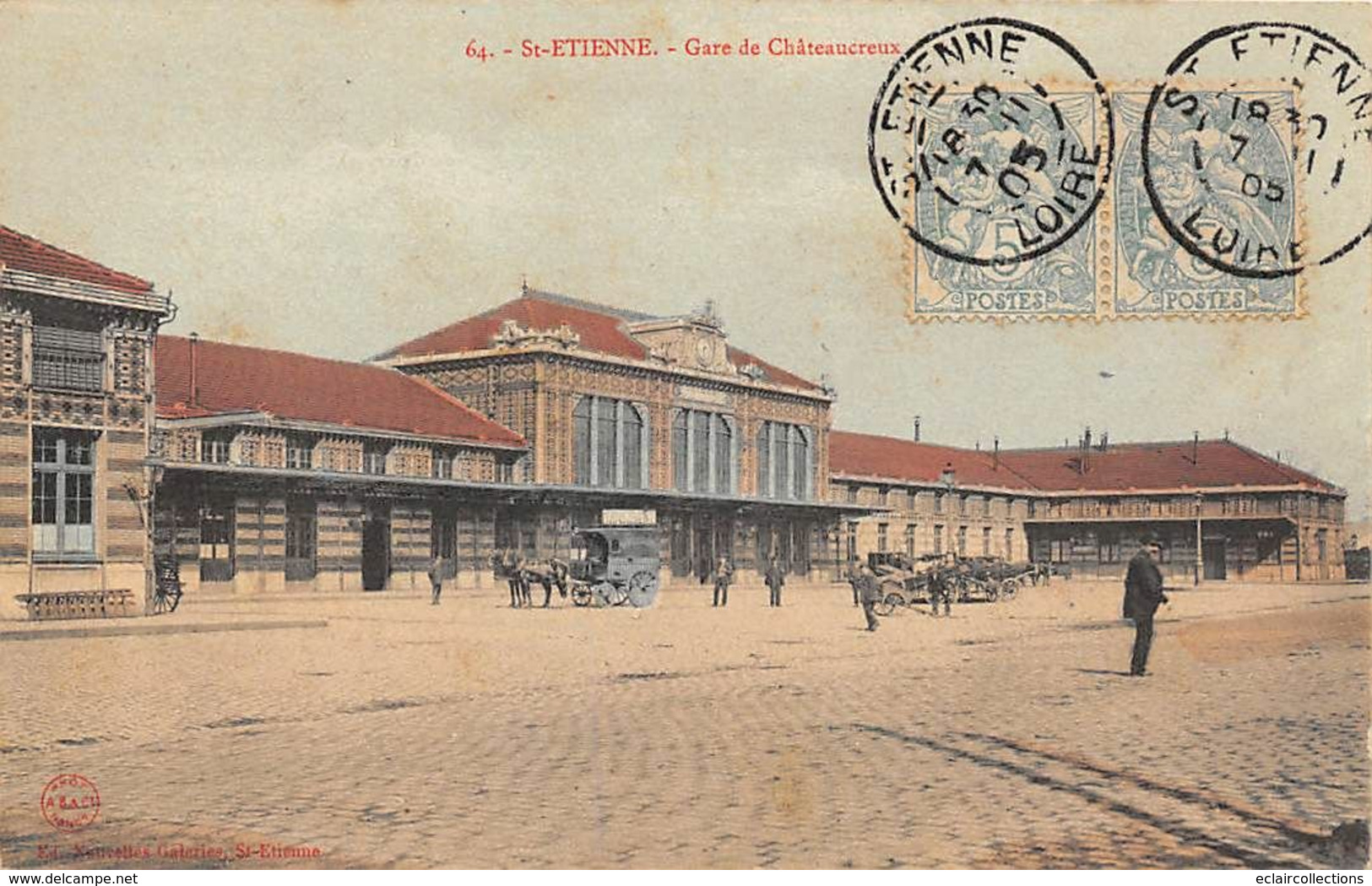 Saint Etienne      42         Gare De Chateaucreux      (voir Scan) - Saint Etienne