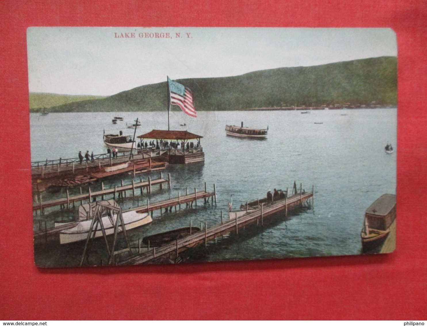 New York > Lake George      Dock Scene  Ref 4304 - Lake George