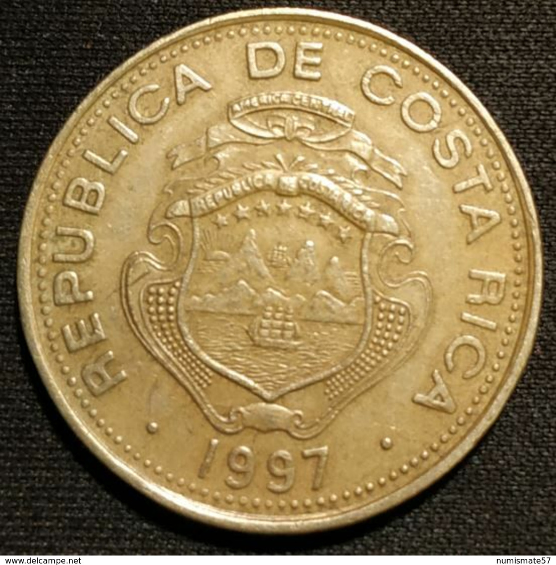 COSTA RICA - 50 COLONES 1997 - KM 231 - Costa Rica