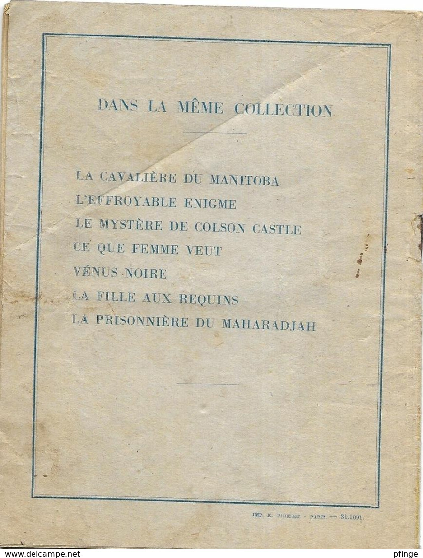 Braconnière D'amour Par Yves Cerdagne - Romantiek